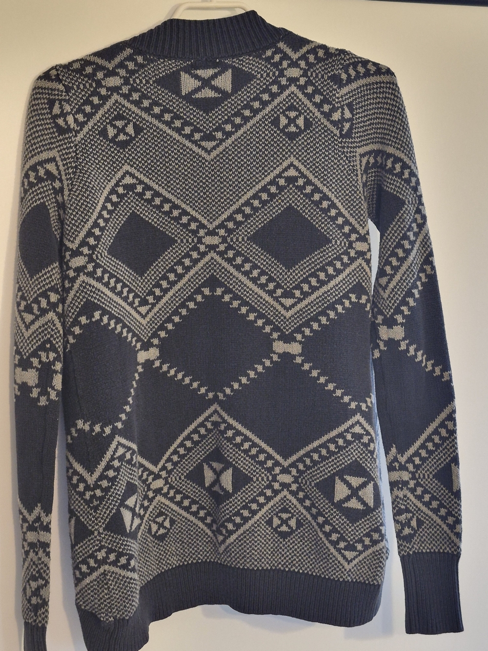 Open-Front Patterned Cardigan - Picture 2 of 3